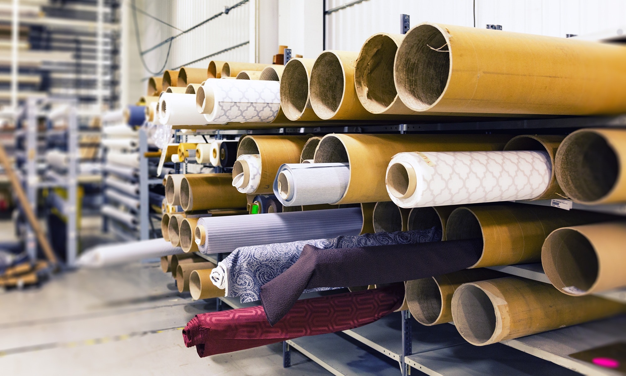 Текстильные предприятия различаются в зависимости от сырья, которое используется на производстве